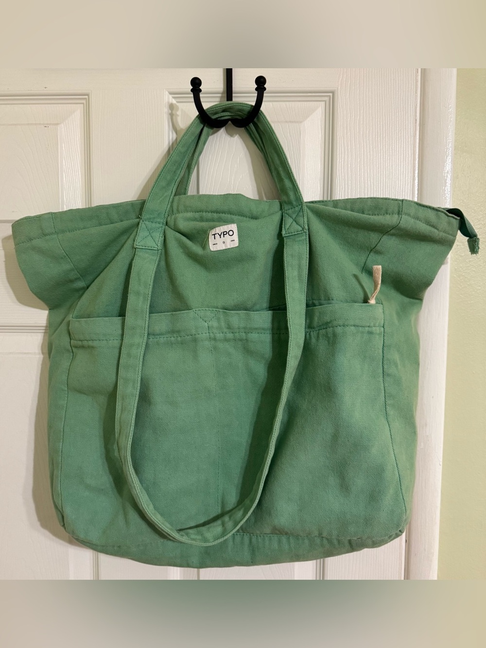 Green Canvas Everyday Tote